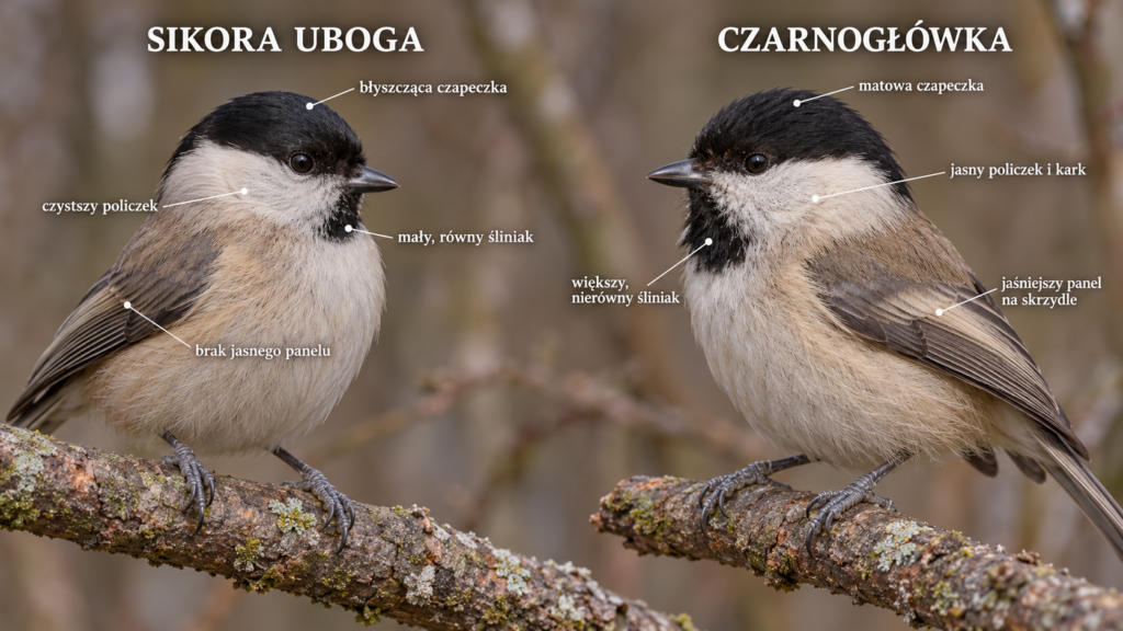 Jak odróżnić sikorki? Bogatka, modraszka i inne sikory w Polsce Najczęściej spotykamy bogatkę albo modraszkę. Pierwsza ma czarną głowę i czarny krawat na żółtym brzuchu, druga – niebieski berecik i ciemny pasek biegnący przez oko. Poznaj także pozostałe polskie sikory i sprawdź, gdzie można je zobaczyć.