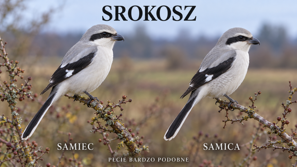 Gąsiorek czy srokosz? Jak odróżnić dzierzby w Polsce Oba mają mocny dziób, czatują na zdobycz i potrafią urządzać spiżarnie na kolcach krzewów. Gąsiorek i srokosz różnią się jednak wyglądem, wielkością, dietą i porą występowania. Zobacz, którą dzierzbę obserwujesz i co zdradzają jej zwyczaje.